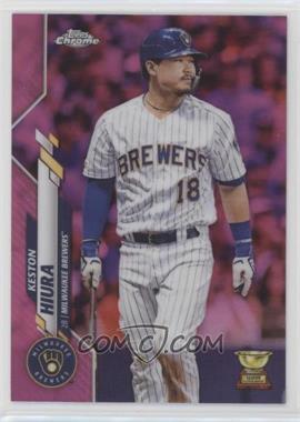 2020 Topps Chrome - [Base] - Pink Refractor #25 - Keston Hiura