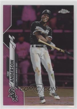 2020 Topps Chrome - [Base] - Pink Refractor #90 - Tim Anderson