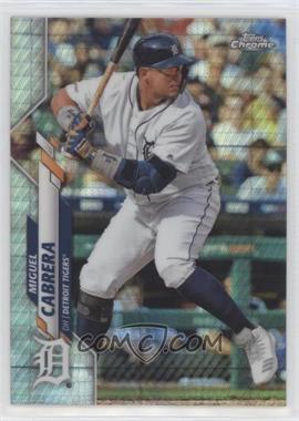 2020 Topps Chrome - [Base] - Prism Refractor #6 - Miguel Cabrera