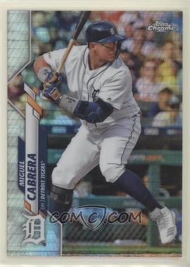 2020 Topps Chrome - [Base] - Prism Refractor #6 - Miguel Cabrera