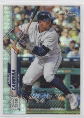 2020 Topps Chrome - [Base] - Prism Refractor #6 - Miguel Cabrera