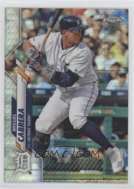 2020 Topps Chrome - [Base] - Prism Refractor #6 - Miguel Cabrera