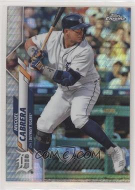 2020 Topps Chrome - [Base] - Prism Refractor #6 - Miguel Cabrera