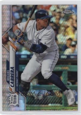 2020 Topps Chrome - [Base] - Prism Refractor #6 - Miguel Cabrera