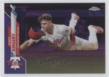 2020 Topps Chrome - [Base] - Purple Refractor #64 - Scott Kingery /299