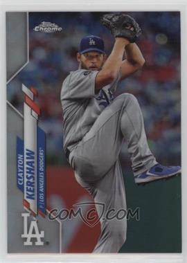 2020 Topps Chrome - [Base] - Refractor #122 - Clayton Kershaw