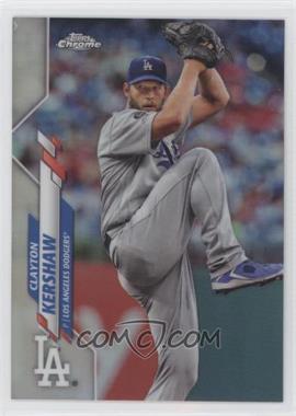 2020 Topps Chrome - [Base] - Refractor #122 - Clayton Kershaw