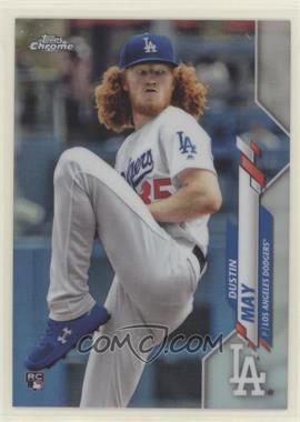 2020 Topps Chrome - [Base] - Refractor #176 - Dustin May