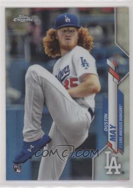 2020 Topps Chrome - [Base] - Refractor #176 - Dustin May