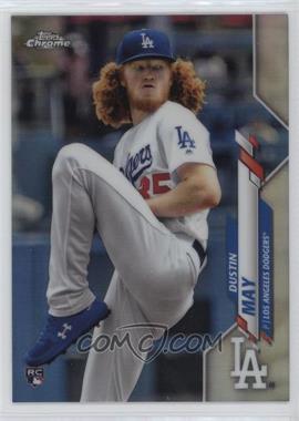 2020 Topps Chrome - [Base] - Refractor #176 - Dustin May