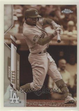 2020 Topps Chrome - [Base] - Sepia Refractor #100 - Mookie Betts