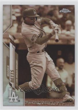 2020 Topps Chrome - [Base] - Sepia Refractor #100 - Mookie Betts