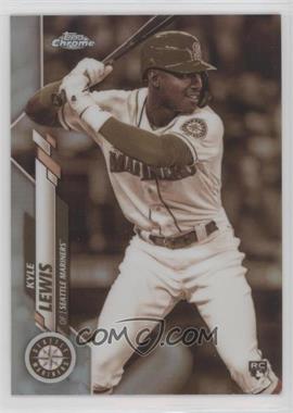 2020 Topps Chrome - [Base] - Sepia Refractor #186 - Kyle Lewis