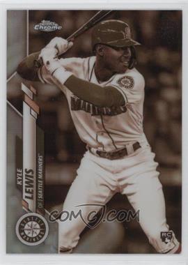 2020 Topps Chrome - [Base] - Sepia Refractor #186 - Kyle Lewis