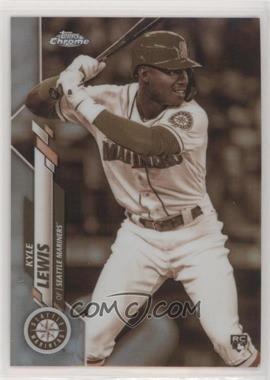 2020 Topps Chrome - [Base] - Sepia Refractor #186 - Kyle Lewis