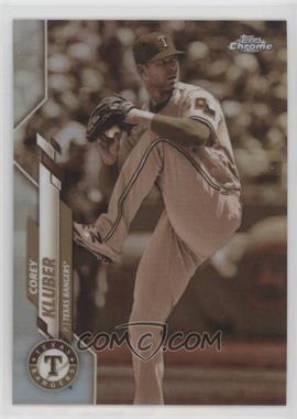 2020 Topps Chrome - [Base] - Sepia Refractor #41 - Corey Kluber