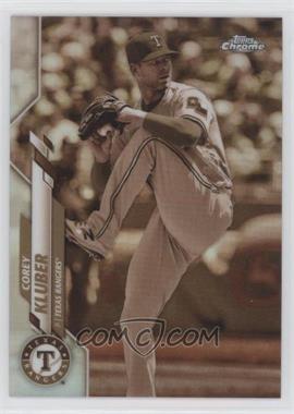 2020 Topps Chrome - [Base] - Sepia Refractor #41 - Corey Kluber