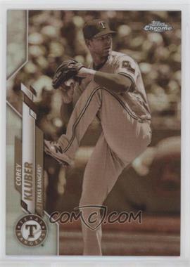 2020 Topps Chrome - [Base] - Sepia Refractor #41 - Corey Kluber