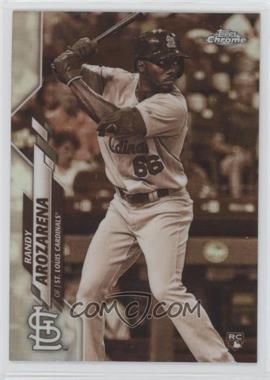 2020 Topps Chrome - [Base] - Sepia Refractor #49 - Randy Arozarena