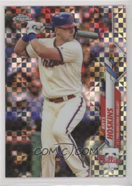 2020 Topps Chrome - [Base] - X-Fractor #184 - Rhys Hoskins