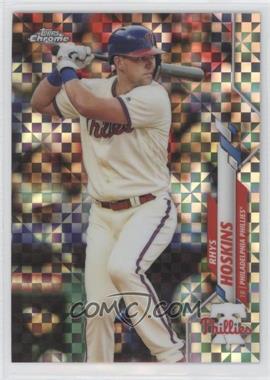 2020 Topps Chrome - [Base] - X-Fractor #184 - Rhys Hoskins