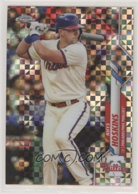 2020 Topps Chrome - [Base] - X-Fractor #184 - Rhys Hoskins