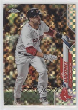 2020 Topps Chrome - [Base] - X-Fractor #189 - J.D. Martinez