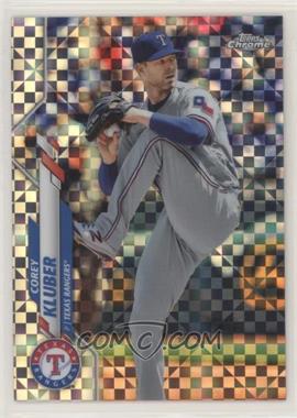 2020 Topps Chrome - [Base] - X-Fractor #41 - Corey Kluber