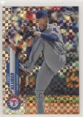 2020 Topps Chrome - [Base] - X-Fractor #41 - Corey Kluber