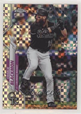 2020 Topps Chrome - [Base] - X-Fractor #73 - Charlie Blackmon