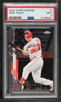 Mike Trout (White Jersey) [PSA 9 MINT]