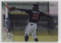 SP Photo Variation - Ronald Acuña Jr. (Dark Blue Jersey)