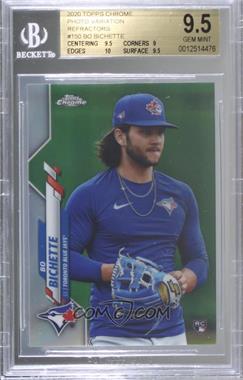 2020 Topps Chrome - [Base] #150.2 - SP Photo Variation - Bo Bichette (Blue Shirt) [BGS 9.5 GEM MINT]