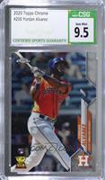 Yordan Alvarez (Orange Jersey) [CSG 9.5 Gem Mint]