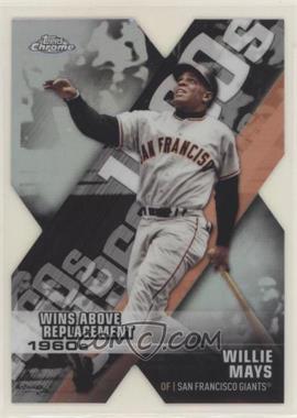2020 Topps Chrome - Decade of Dominance Die-Cuts #DOD-7 - Willie Mays
