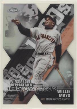 2020 Topps Chrome - Decade of Dominance Die-Cuts #DOD-7 - Willie Mays