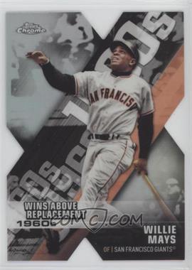 2020 Topps Chrome - Decade of Dominance Die-Cuts #DOD-7 - Willie Mays