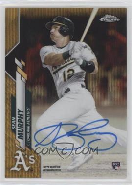 2020 Topps Chrome - Rookie Autographs - Gold Wave Refractor #RA-SM - Sean Murphy /50
