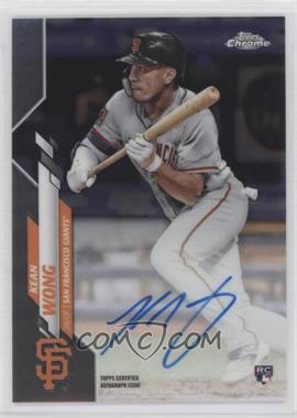 2020 Topps Chrome - Rookie Autographs #RA-KW - Kean Wong