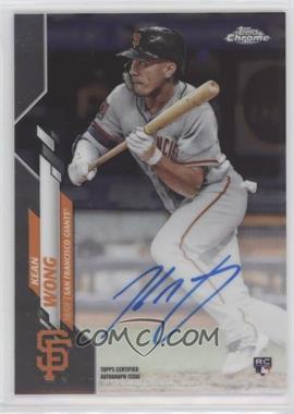 2020 Topps Chrome - Rookie Autographs #RA-KW - Kean Wong