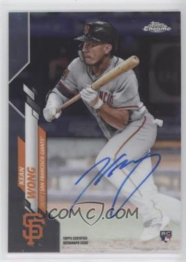 2020 Topps Chrome - Rookie Autographs #RA-KW - Kean Wong