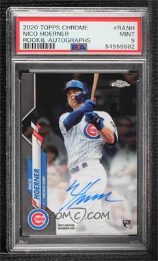 2020 Topps Chrome - Rookie Autographs #RA-NH - Nico Hoerner [PSA 9 MINT]