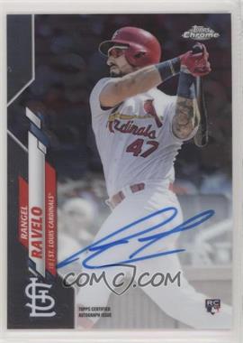 2020 Topps Chrome - Rookie Autographs #RA-RR - Rangel Ravelo