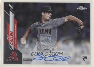 2020 Topps Chrome - Rookie Autographs #RA-ZG - Zac Gallen