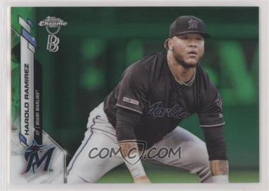 2020 Topps Chrome Ben Baller Edition - [Base] - Green Refractor #106 - Harold Ramirez /99