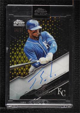 2020 Topps Chrome Black - Chrome Black Autographs - Gold Refractor #CBA-SOL - Jorge Soler /50 [Uncirculated]