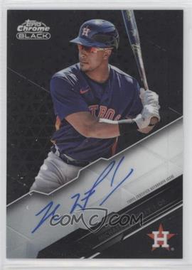 2020 Topps Chrome Black - Chrome Black Autographs #CBA-MB - Michael Brantley