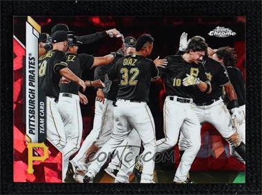 2020 Topps Chrome Sapphire Edition - [Base] - Red #594 - Pittsburgh Pirates /5