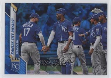 2020 Topps Chrome Sapphire Edition - [Base] #668 - Kansas City Royals