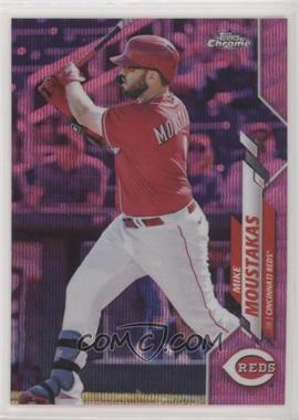 2020 Topps Chrome Update Series - Target [Base] - Pink Wave Refractor #U-10 - Mike Moustakas